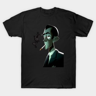 Smoking Gangster T-Shirt